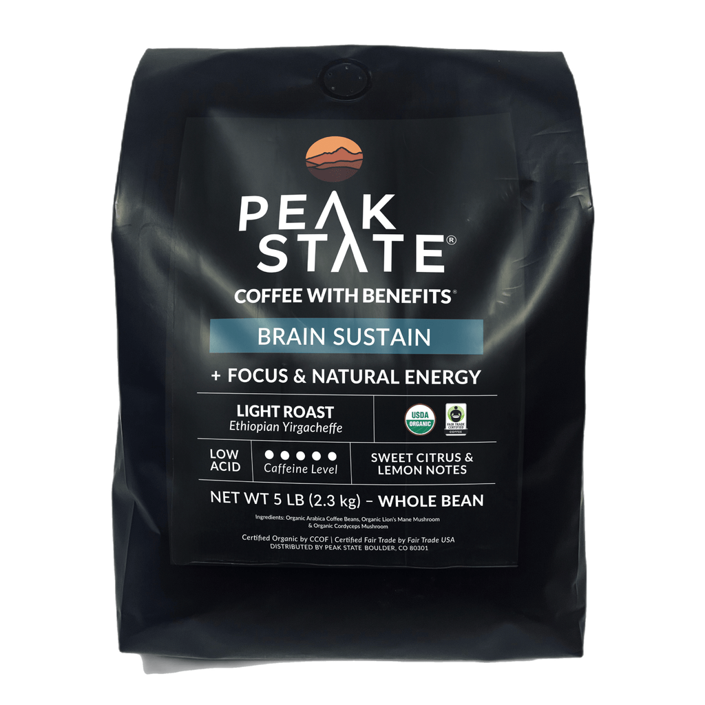[FM] BRAIN SUSTAIN Light Roast - 5lb Whole Bean
