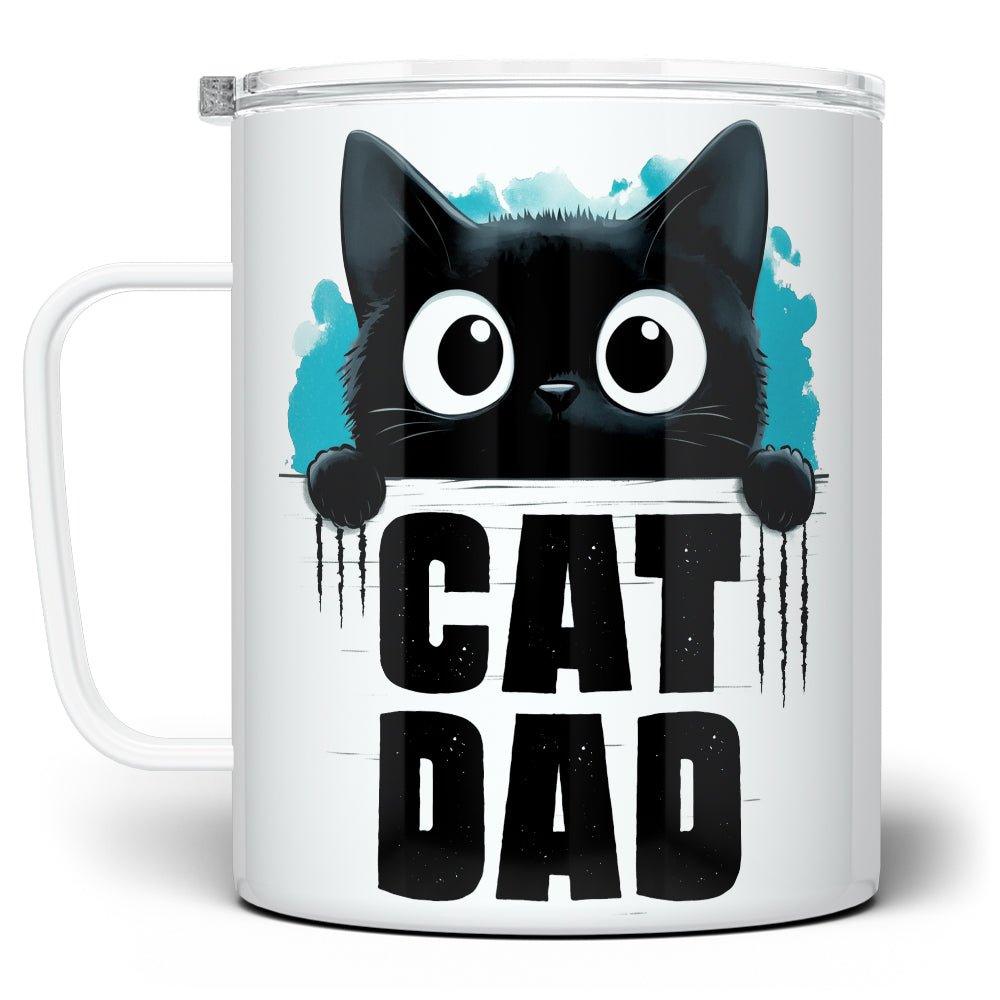 Cat Dad Insulated Travel Mug