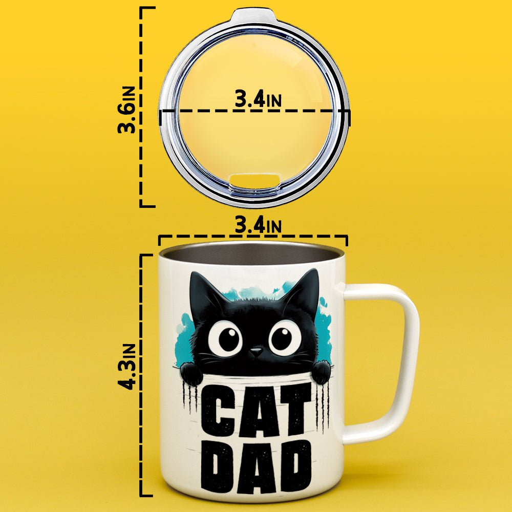 Cat Dad Insulated Travel Mug