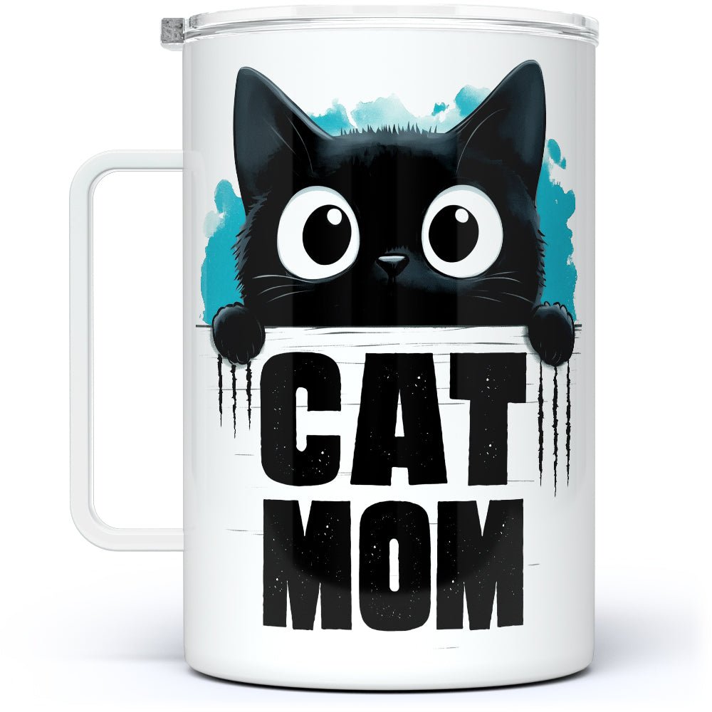Cat Mom Insulated Travel Mug