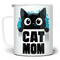 Cat Mom Insulated Travel Mug