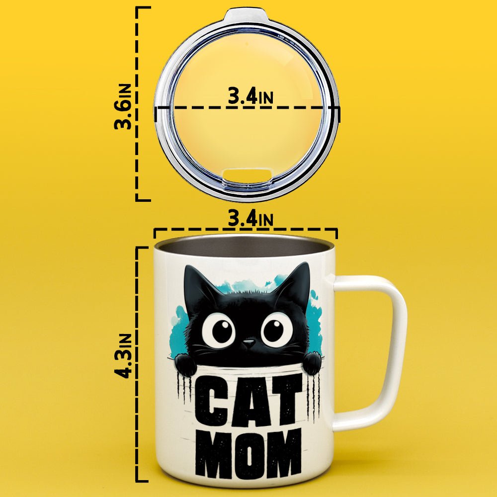 Cat Mom Insulated Travel Mug