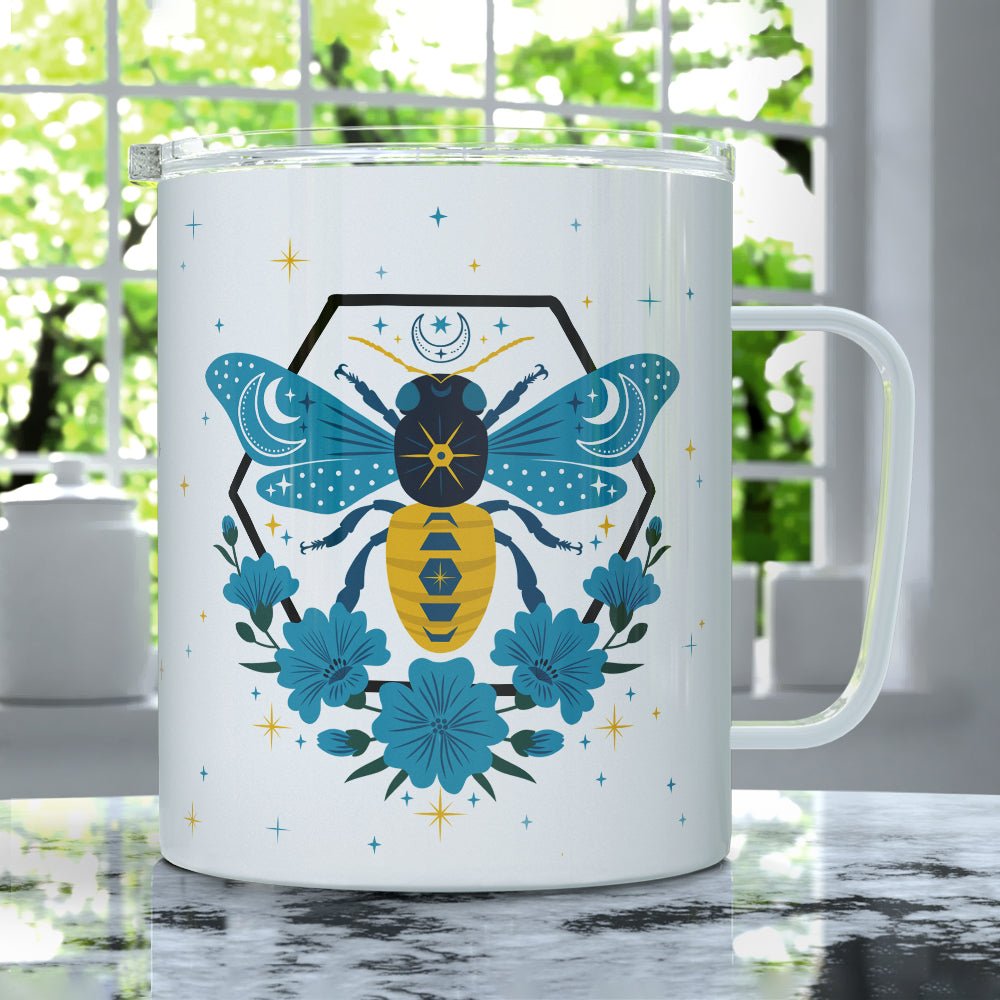 Celestial Bee Insulated Travel Mug