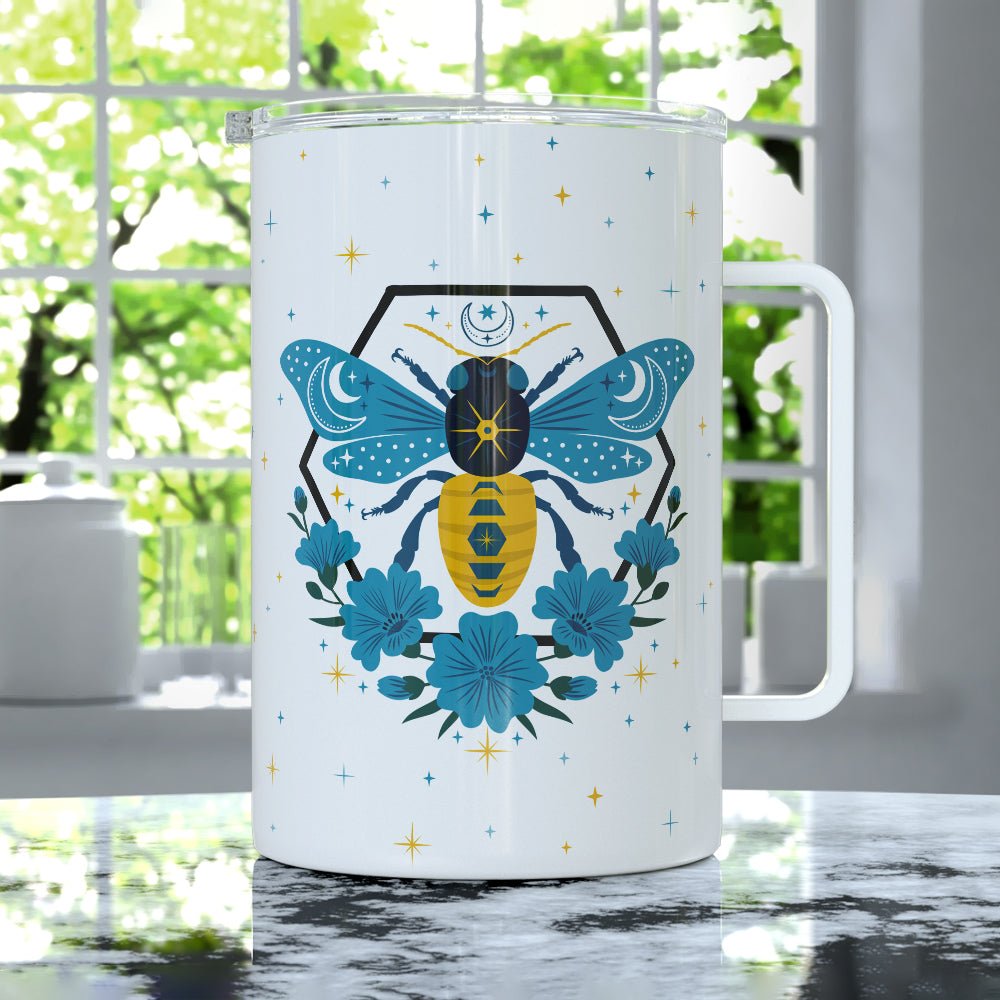 Celestial Bee Insulated Travel Mug