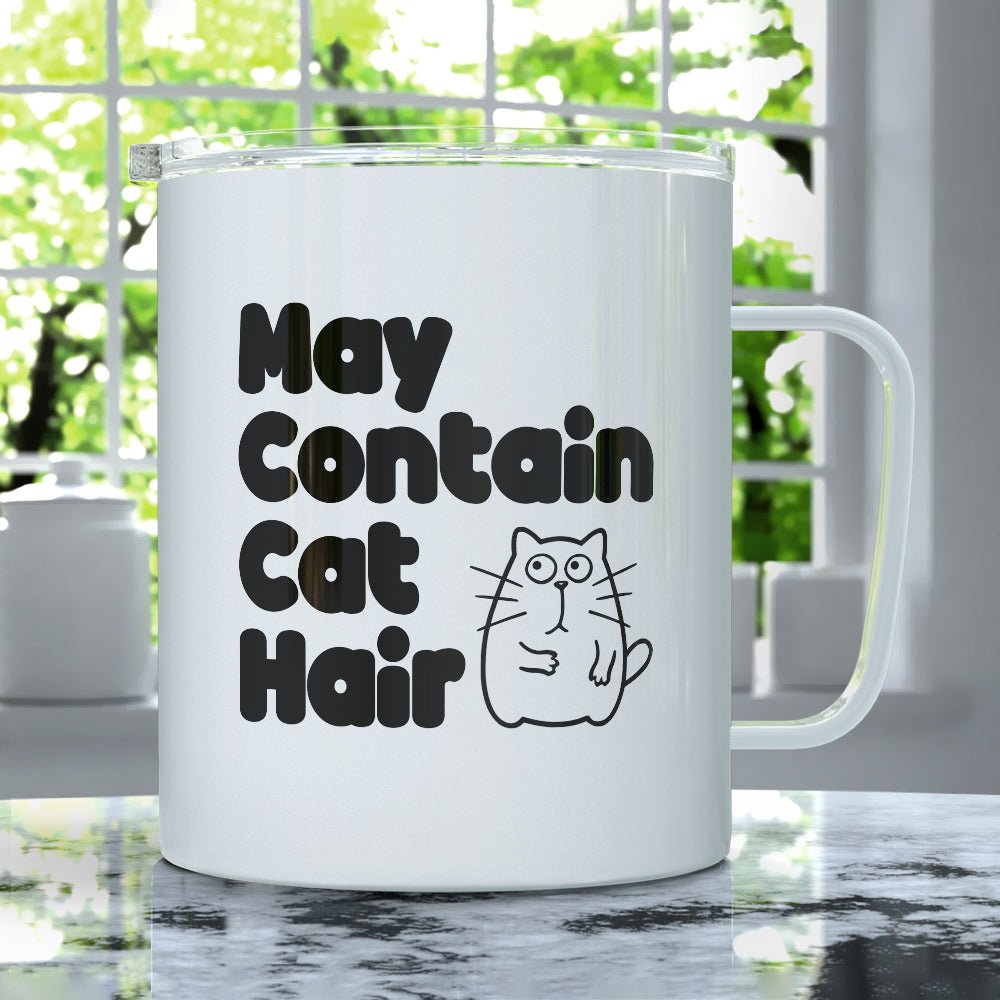 May Contain Cat Hair Insulated Travel Mug
