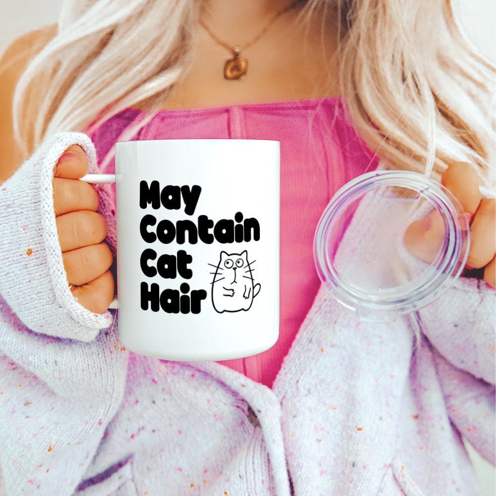 May Contain Cat Hair Insulated Travel Mug